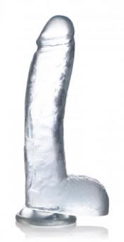 Jock C-Thru Transparenter Dildo - 29 cm 