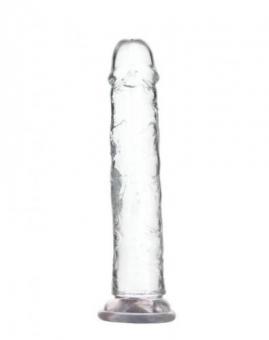 Crystal Addiction - Transparenter Dildo - 20 cm 